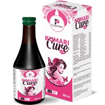 Kumari Cure Syrup 200ml (Sugar Free) - Remedy for Urinary Tract Infection - PlantMed Healthcare Pvt Ltd
