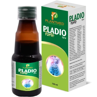 Pladio Forte Syrup 100ml - Natural Liver Enzyme Syrup - PlantMed Healthcare Pvt Ltd
