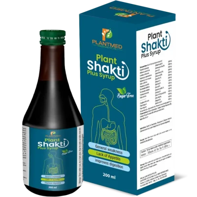 Plant Shakti Plus Syrup (Sugar Free) 200ml - PlantMed Healthcare Pvt Ltd