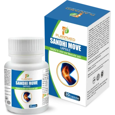 Sandhi Move Capsules - Helpful in Joint Muscule Pain- 30 Capsules - PlantMed Healthcare Pvt Ltd